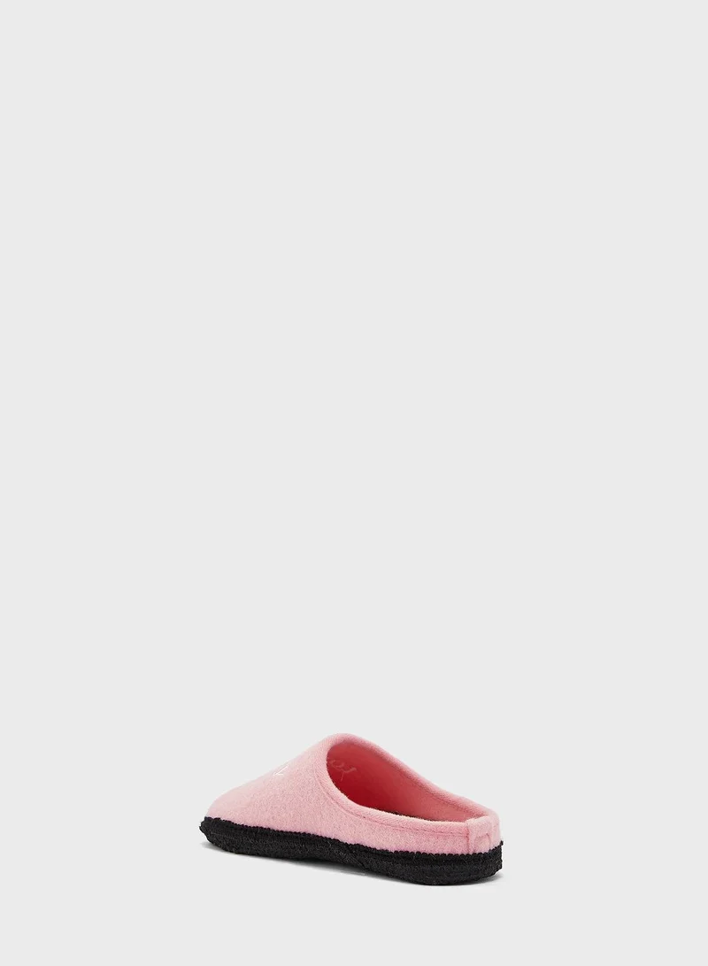 TOMMY HILFIGER Kids Logo Bedroom Slippers