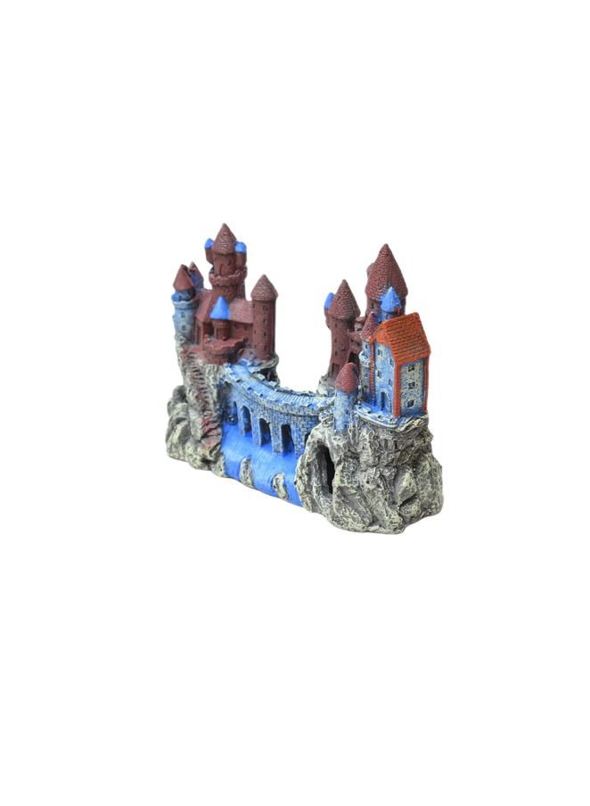 KARIS Aquarium Decoration Artificial House For Fish Tank 24x9x18.5cm - Image 2