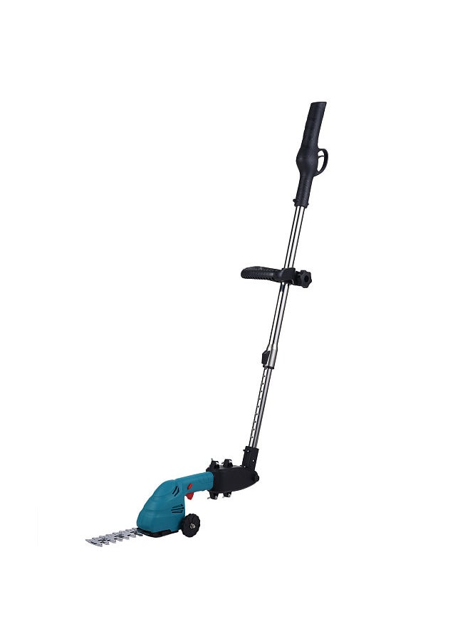 Lepmerk Lithium Cordless Hedge Trimmer Handheld Dual-Purpose Hedge Trimmer Bush Trimmer Electric Hedge Trimmer for Pruning Built in 2.0Ah Battery and Type-C Charging Cable Grass Trimmer  - Image 4
