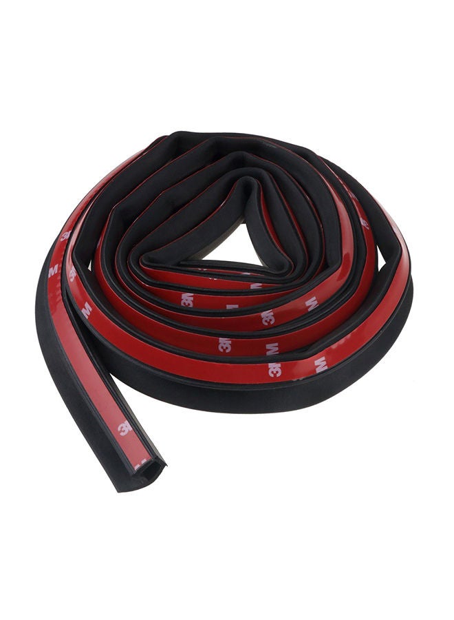 NIBEMINENT Auto Rubber Seal Strip Black/Red 15cm  - Image 1
