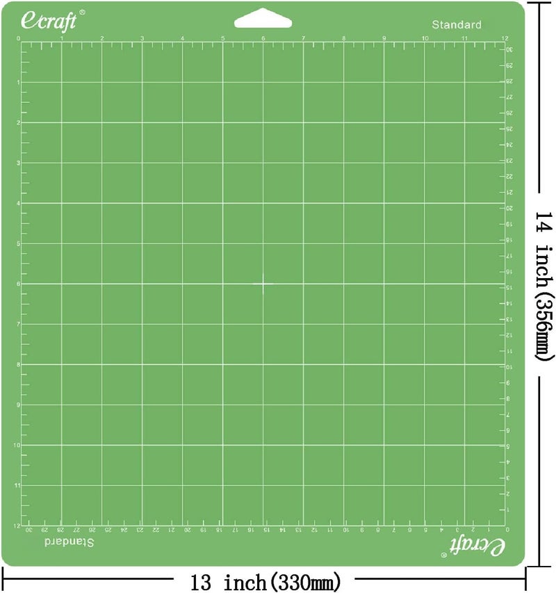 ecraft Cutting Mat 12X12 For Cricut - Include (Strong/Standard/Light) Adhesive Sticky (3 pack) Flexible Square Gridded Quilting Cut Mats Replacement for Crafts、Sewing and All Arts.（Variety) - Image 2