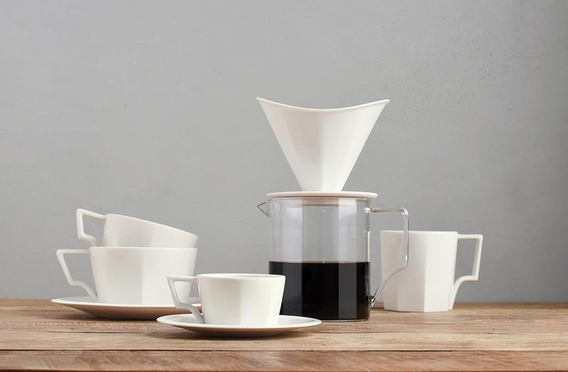 Kinto إبريق قهوة OCT 28887، 10.1 أونصة سائلة (300 مل)، متدرج، زجاج مقاوم للحرارة، آمن للاستخدام في الميكروويف وغسالة الصحون - Image 2