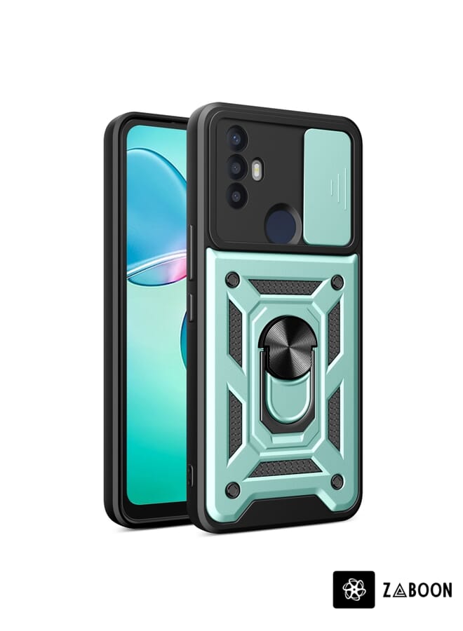 Zaboon Protective Case Cover For TCL 30 SE Sliding Camera Cover Design TPU + PC - Image 1