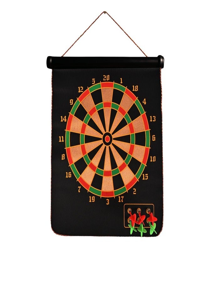 SPOCCO | Magnetic Dart 12 Inch Board Game for Kids | Double Side Playing Dartboard with 6 Darts, Easy to Hang Indoor Game for Family, Hard Wood & Metal Wire Darts Board Game for Adults | 41 - Image 1