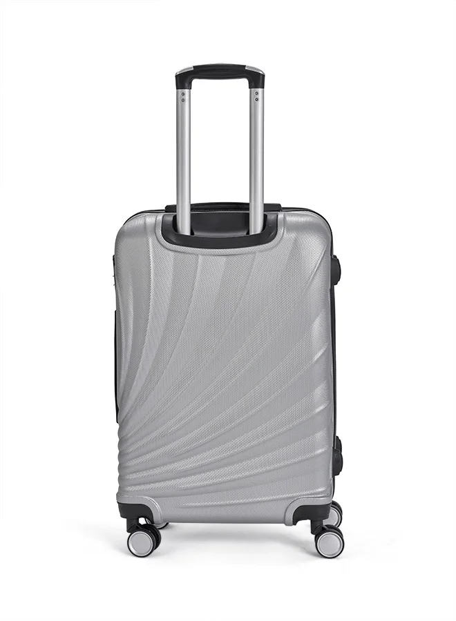 LIMRA Travel Bags From limra it consists of 3 luggage bags with a modern design and a solid silver color