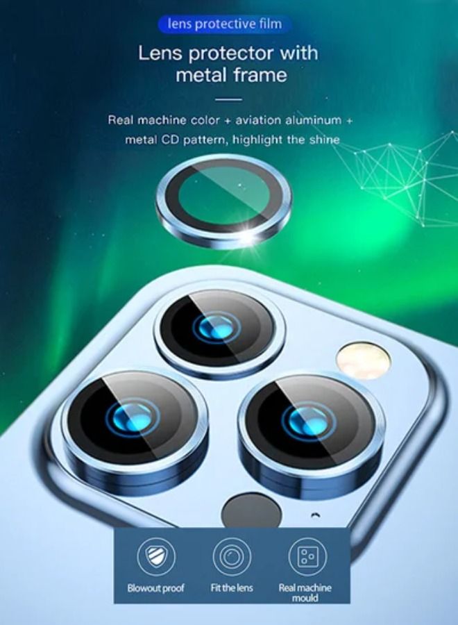 SHOPI iPhone 14 Pro/ Pro Max Metal Frame Camera Lense Protective Case - Image 2