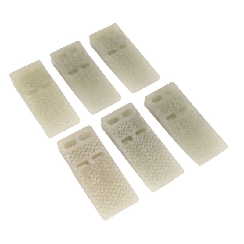 Door Stoppers: 1 Pcs Tpr Material Non Slip Scratch Free Rubber Wedge - Windproof Crashproof Low Noise Fluorescent Door Wedge for Home Office Hospital School - Image 3