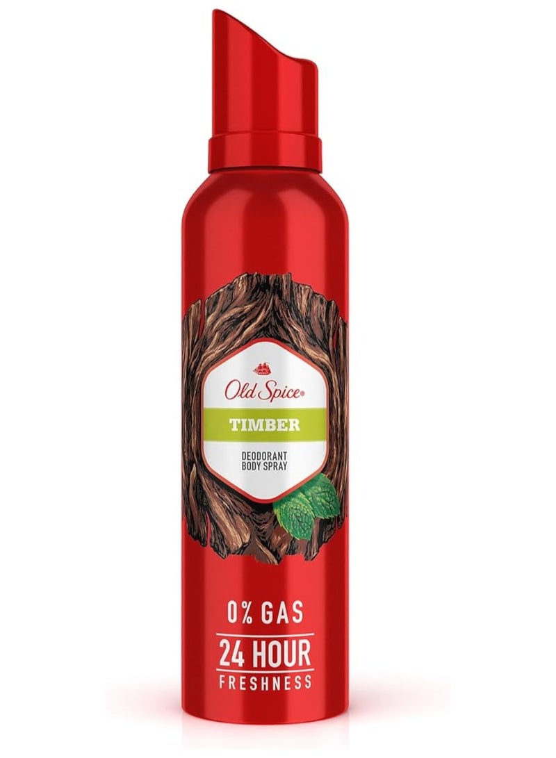 أولد سبايس مزيل عرق أولد سبايس تيمبر للرجال، 140 مل - Image 1