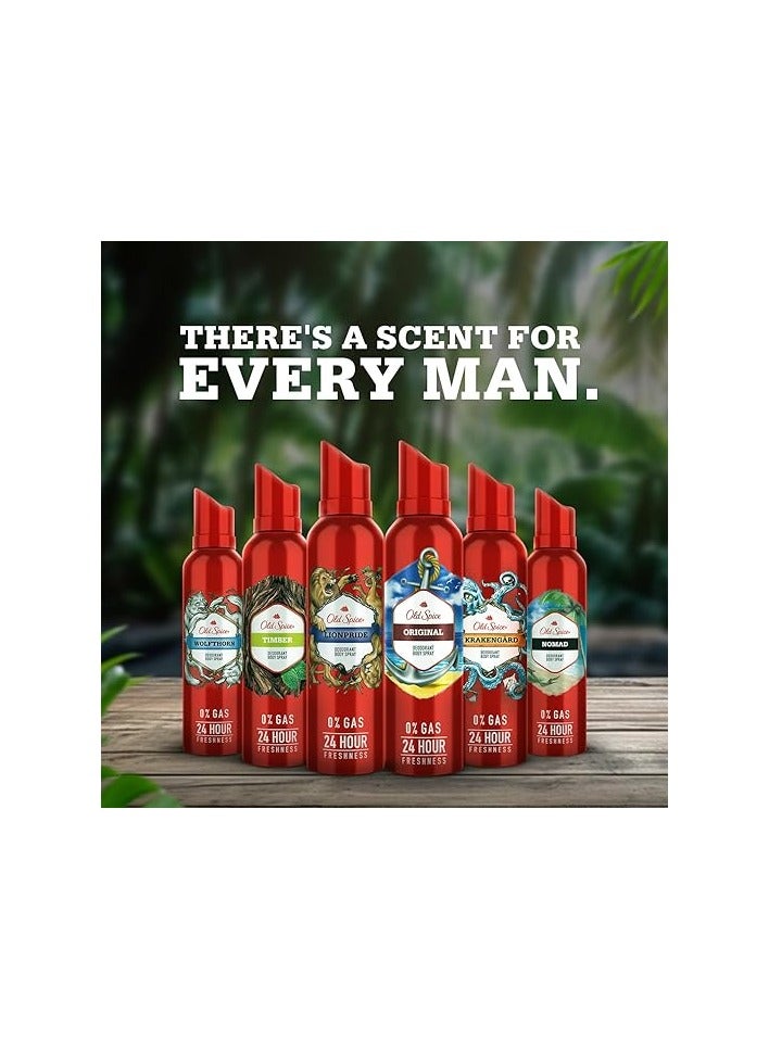 أولد سبايس مزيل عرق أولد سبايس تيمبر للرجال، 140 مل - Image 3