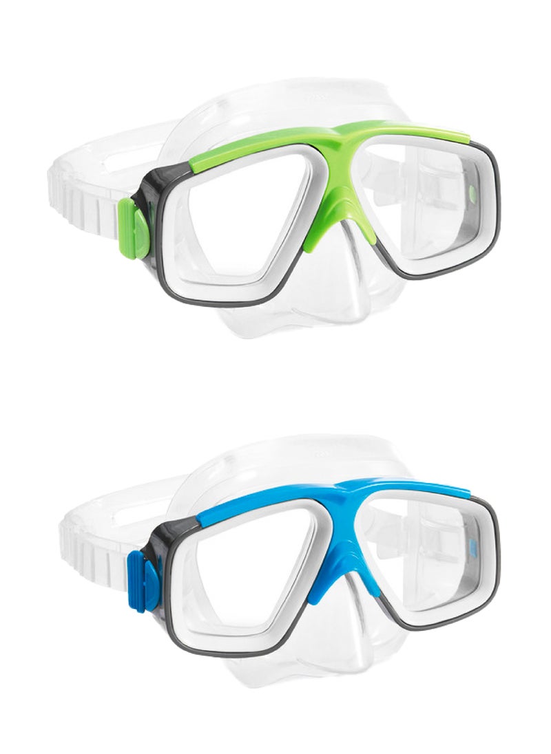 INTEX Intex diving mask in 2 colors, suitable for children and adults from 8 years and above  - Image 1
