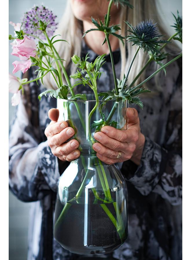 زبون مزهرية، رمادي فاتح، 30 سم - Image 3