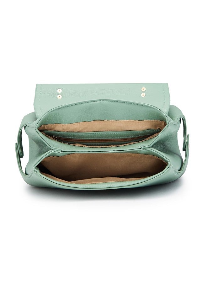 Caprese Jackie Sling Bag for Women (Medium, Green) - Image 4