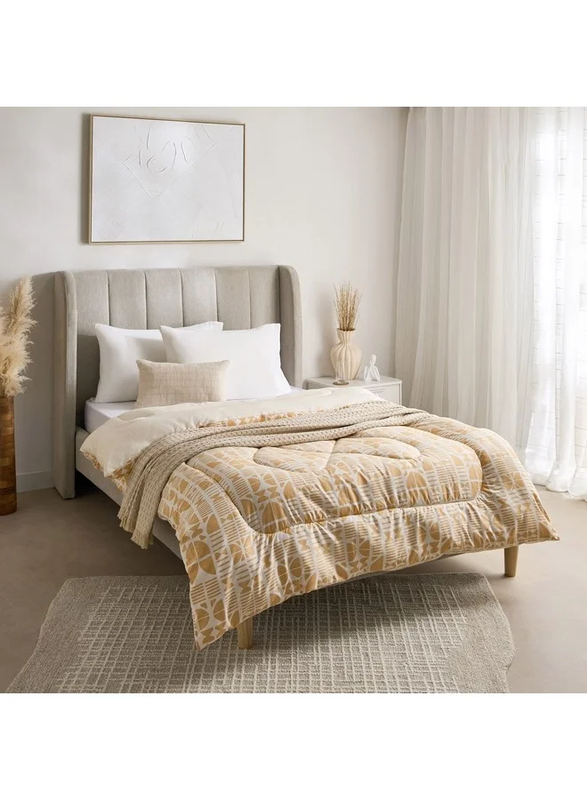 Home Box Matrix Microfiber Twin Comforter 220 x 160 cm