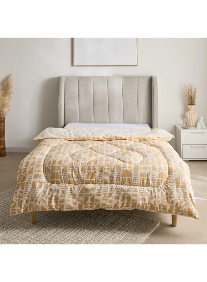 Home Box Matrix Microfiber Twin Comforter 220 x 160 cm