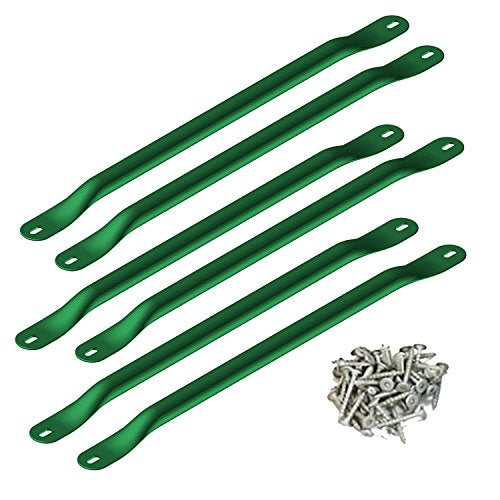 Swing-N-Slide SwingNSlide WS 4564 Metal Monkey Bars with Six 215 Metal Rungs with Hardware Green - Image 1