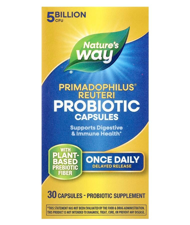 Primadophilus® Reuteri Probiotic 5 Billion CFU 30 Capsules