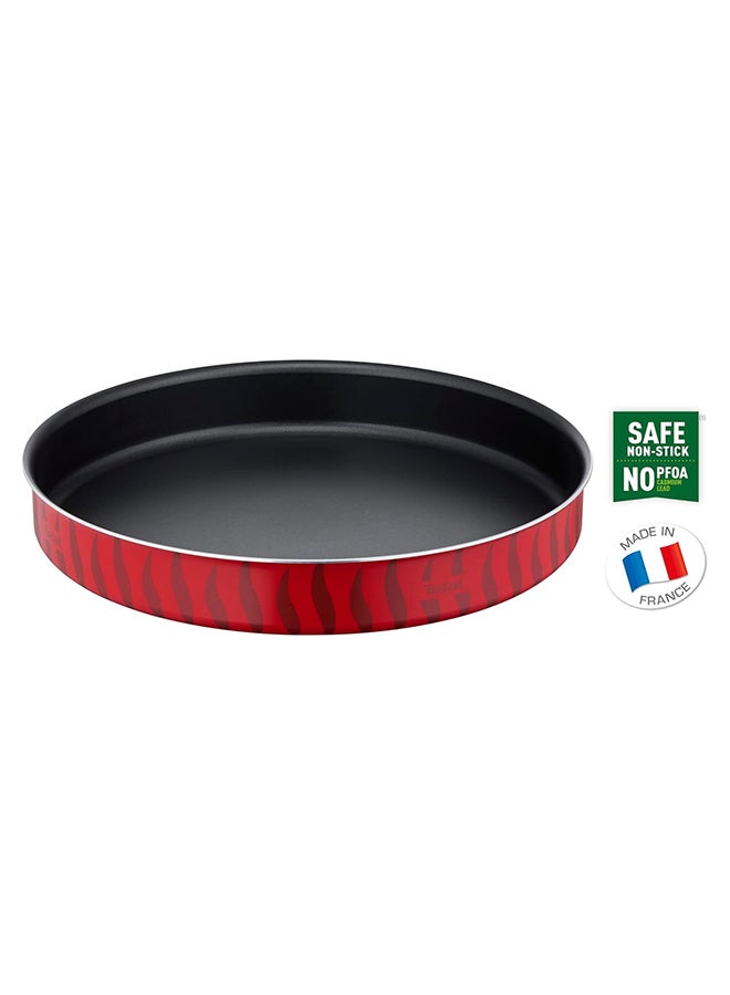 Tefal Oven Tray  Round 34 cm NonStick  100% Made in France  Les Spécialistes J5719483 Red - Image 5