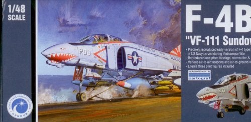 Academy F-4B VF-111 Sundowners Model Kit - Image 2