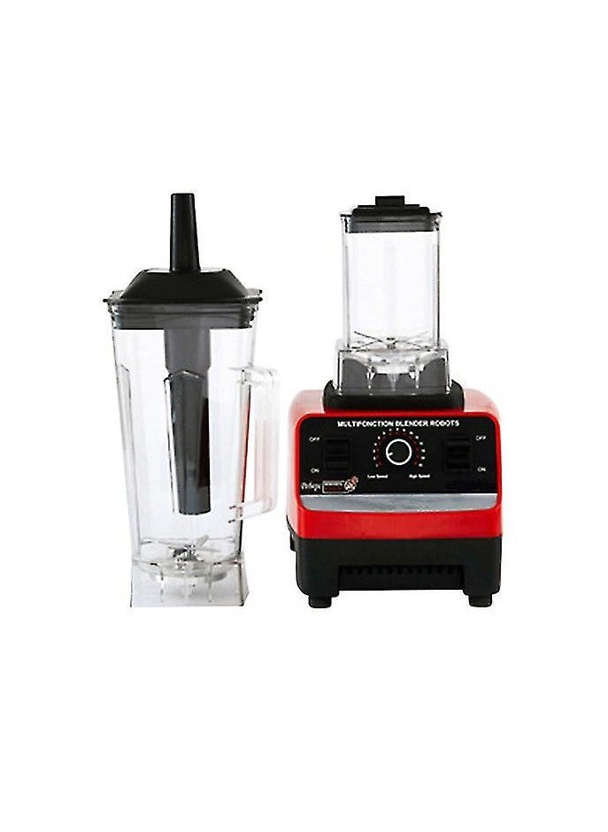 SILVER CREST - 2-in-1 Commercial Grade Blender & Grinder Heavy Duty High-Speed Blender for Smoothies, Milkshakes, Juicing, Ice Crushing & Grains – 15-Speed Multifunctional Electric Mixer with 2.5L Jar - Image 1