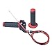 FUWTLP Red 78 22mm Handlebar Handle Grips Throttle Cable for 50cc 90cc 110cc 125cc 150cc 200cc 250cc Mini Bike ATV Quad Pit Bike Dirt Bike Motorcycle - Image 2