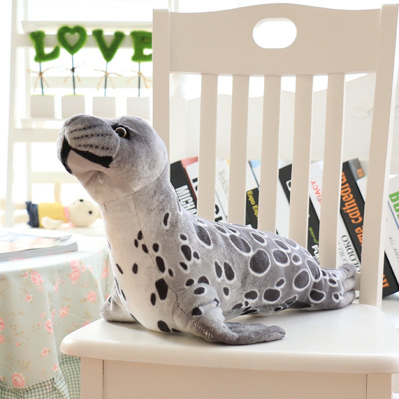 Ocean Animal Plush Seal Toy, Stuffed Seal Doll, Birthday Gift - Image 3