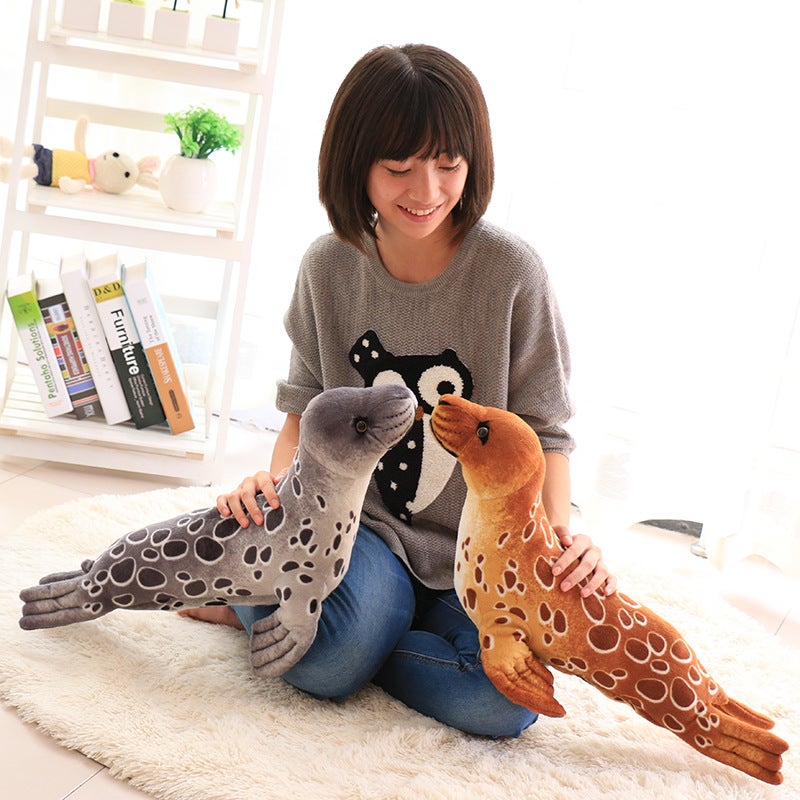 Ocean Animal Plush Seal Toy, Stuffed Seal Doll, Birthday Gift - Image 5
