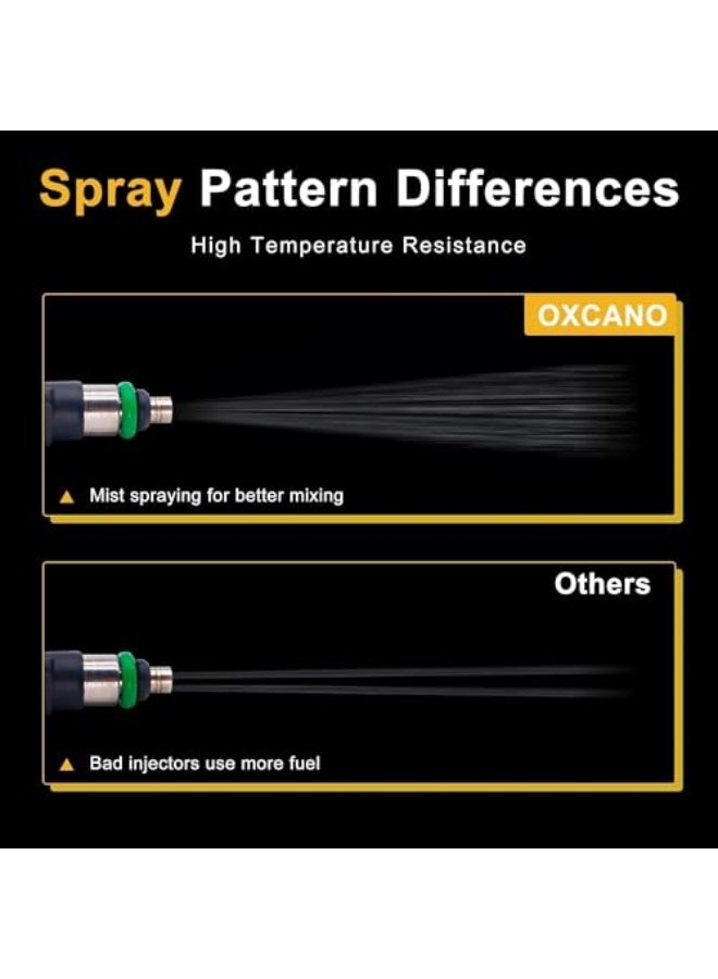 0280158020 Fuel Injector 6 PCS 4 Holes Compatible with Dodge Jeep Mitsubishi 3.7L V6 - Image 5