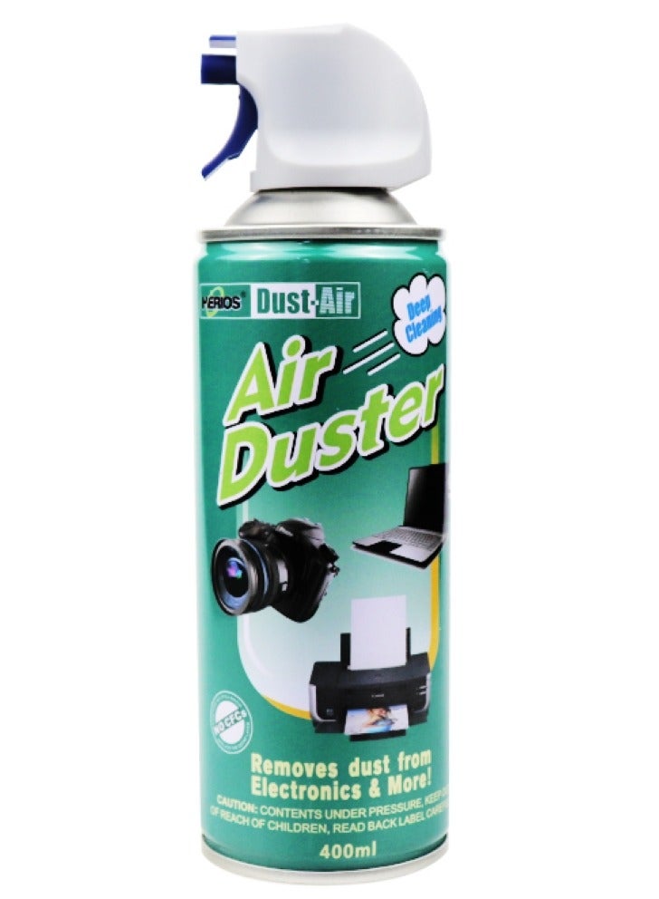 Herios Air Duster, 400ml, Removes Dust from Electronics and More