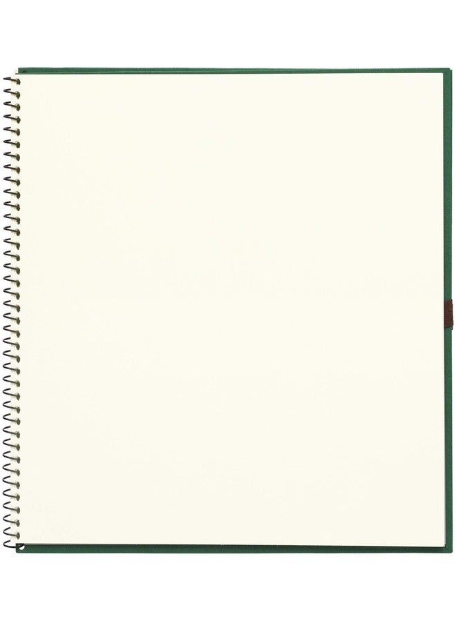 Maruman كتاب فنون مائية مارومان فيفارت - ورق مائي متوسط الجودة، أبيض طبيعي، F3، 9.02" × 11.57"، 15 ورقة/ 30 صفحة، دفتر رسم ذو غلاف معزز للفنون المائية والوسائط المختلطة، أخضر - Image 2