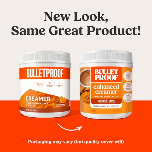 Bulletproof Pumpkin Spice Creamer, 14.8 Ounces, Keto Coffee Powder Creamer with MCT Oil and Grass-Fed Butter - Image 2