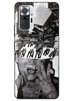Protective Printed Mobile Cover Funky Artistic Picture For Xiaomi Redmi Note 10 Pro