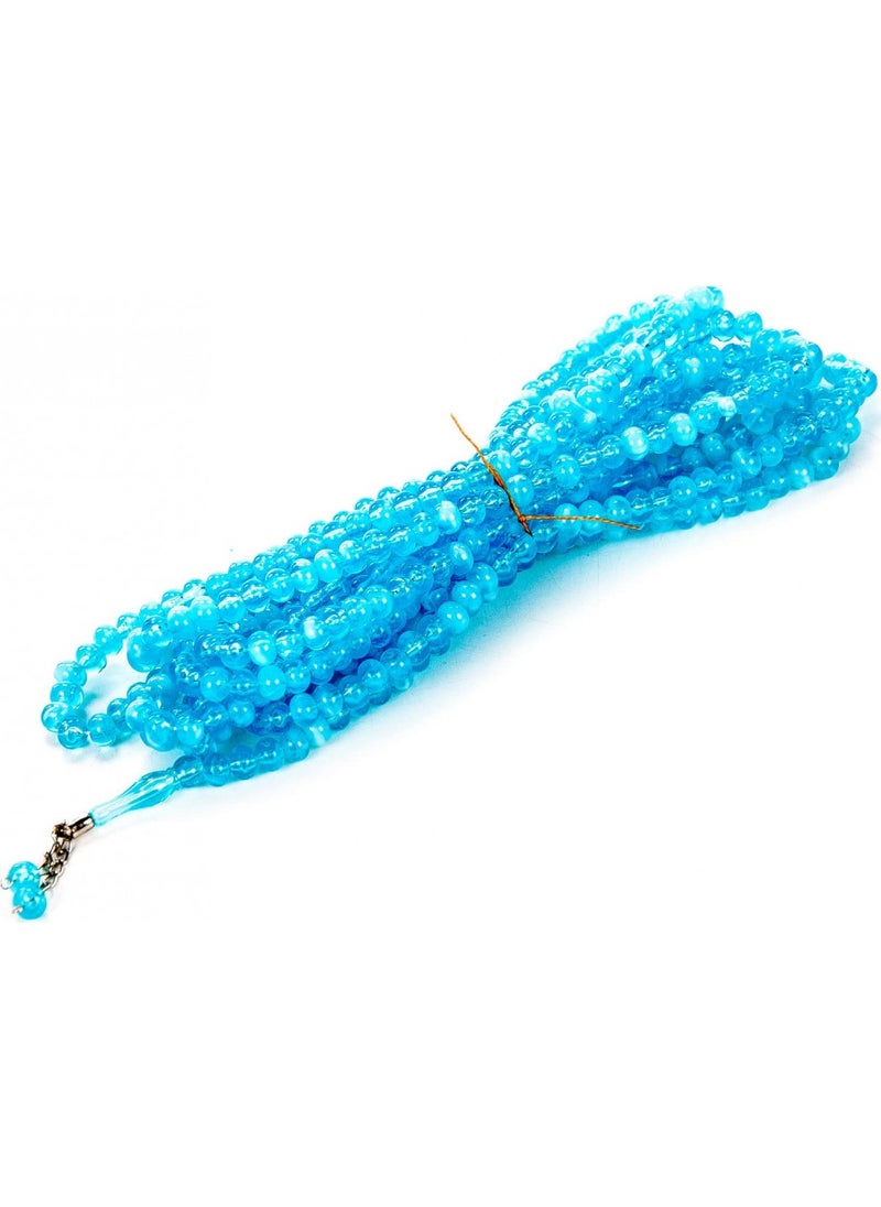 İhvan Ihvan Prayer Beads of 500 Turquoise-White  - Image 1