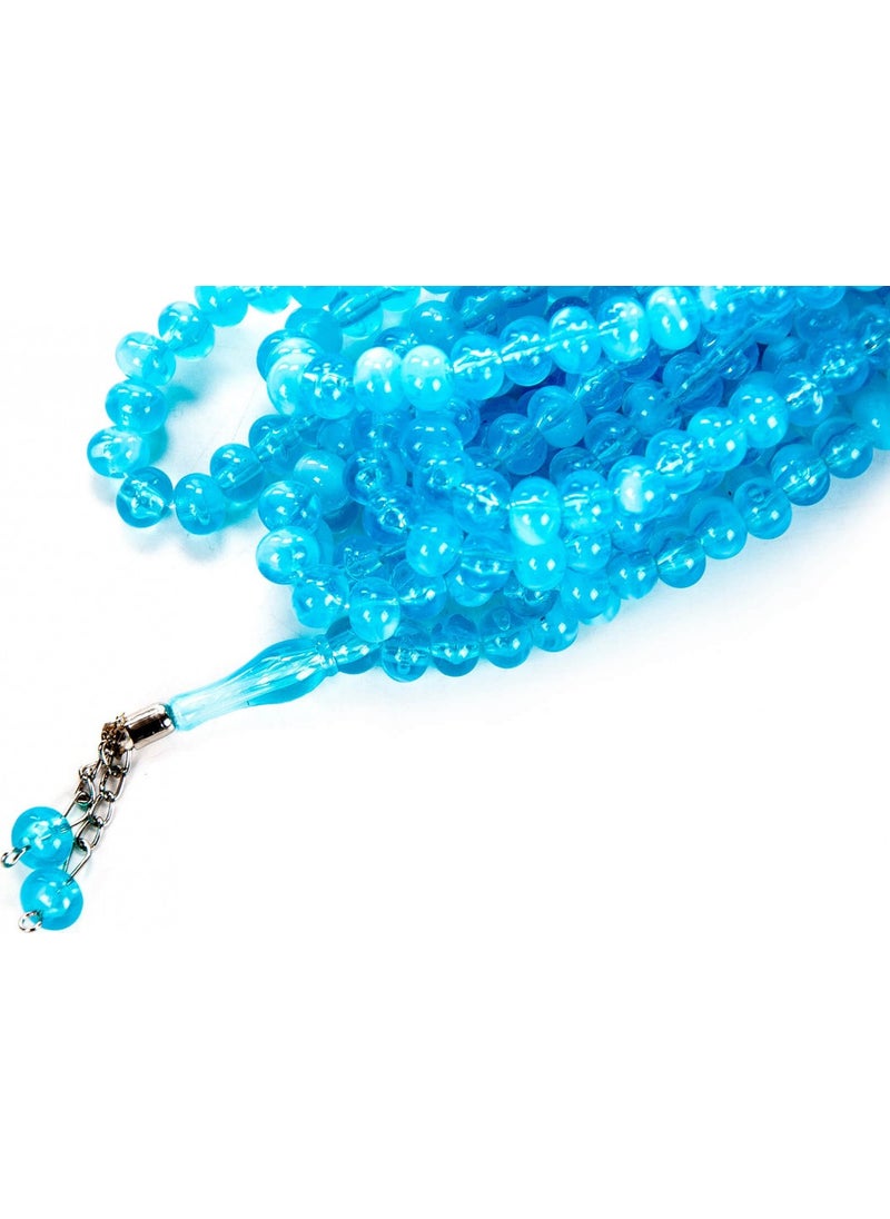 İhvan Ihvan Prayer Beads of 500 Turquoise-White  - Image 2