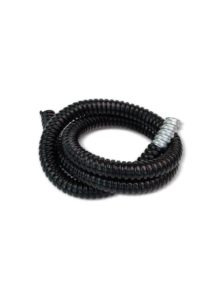 RACO RACO Electrical GI Conduit Flexible Pipe PVC Coated for Cable Protection Black  - Image 1
