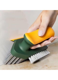 4 in 1 Tile Grout Cleaner Brush with Squeegee, V-Shape Gap Scrub Brush Crevice Cleaning Brush Tools,Multifunctional Scrubbing Floor Brush for Cleaning Corner - pzsku/ZC76AEFBEF62A8A0F7552Z/45/_/1740590161/ffc961f1-e9a0-4f8b-9580-7358239641b9