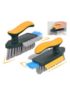 4 in 1 Tile Grout Cleaner Brush with Squeegee, V-Shape Gap Scrub Brush Crevice Cleaning Brush Tools,Multifunctional Scrubbing Floor Brush for Cleaning Corner - pzsku/ZC76AEFBEF62A8A0F7552Z/45/_/1740590212/47bfac94-3912-4918-93da-3c5609029310