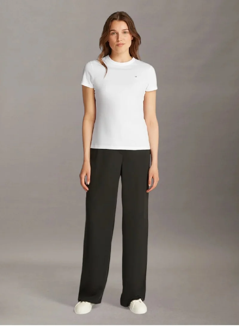 CALVIN KLEIN Ck Slim Fit Embroidered Graphic T-Shirt