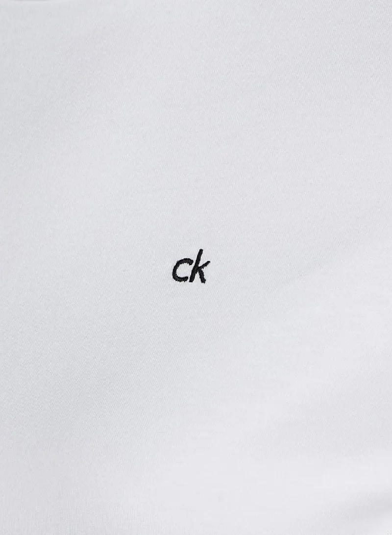 CALVIN KLEIN Ck Slim Fit Embroidered Graphic T-Shirt