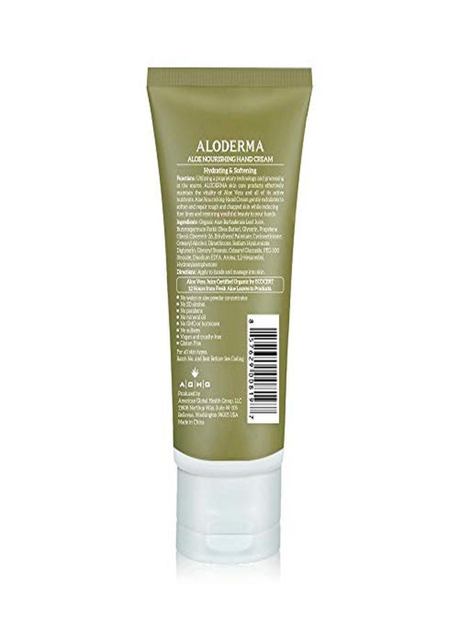 Aloderma Nourishing Hand Cream, 60G, Amazing Hydration, Produced With Fresh Organic Aloe Vera Within 12 Hours Of Harvest With 66% Pure Organic Aloe - Image 2