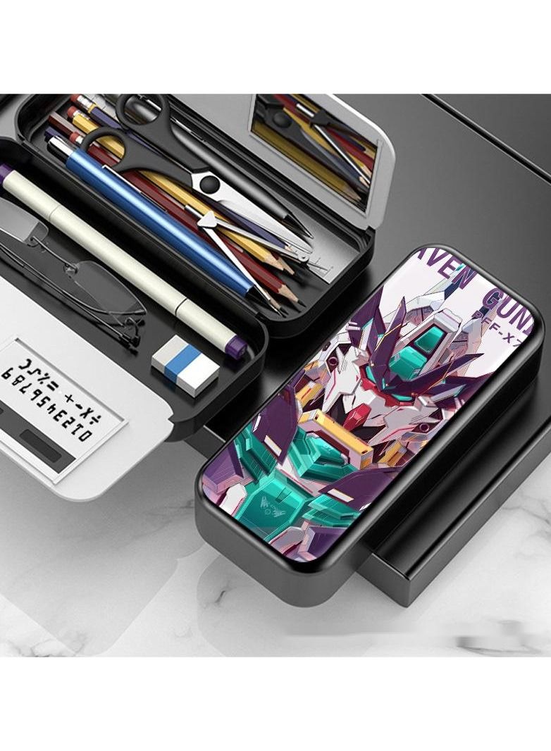 Anime Mobile Suit Gundam Multifunctional Pencil Case for Elementary and Middle School Students  - Image 1