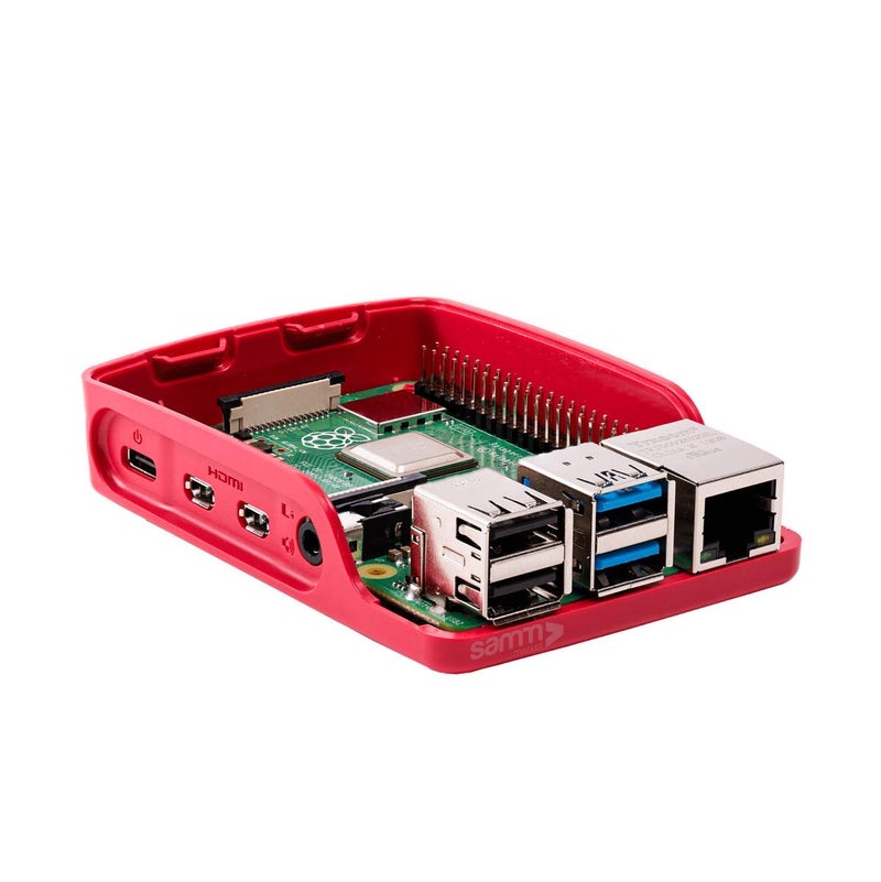 RaspberryPi Official Case for Pi 4 Model B (1GB/2GB/4GB Model) (Pack of 1) - Image 2