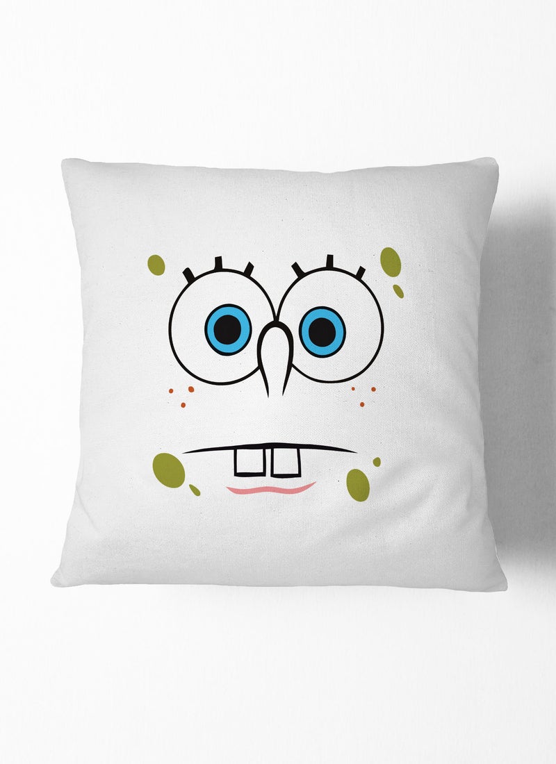 LOUD UNIVERSE Decorative Cushion Sad Spongebob Face Couch Cushion - Image 1