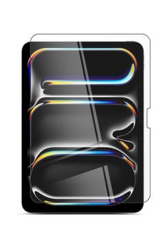 Techie HD Tempered Glass Screen Protector for Apple iPad Pro 13 Inch M4 / iPad Air 13 Inch(M2) 2024 - Anti Reflection Anti Bubbles 9H Hardness 0.33 mm Rounded Edges Easy Installation  - Image 1