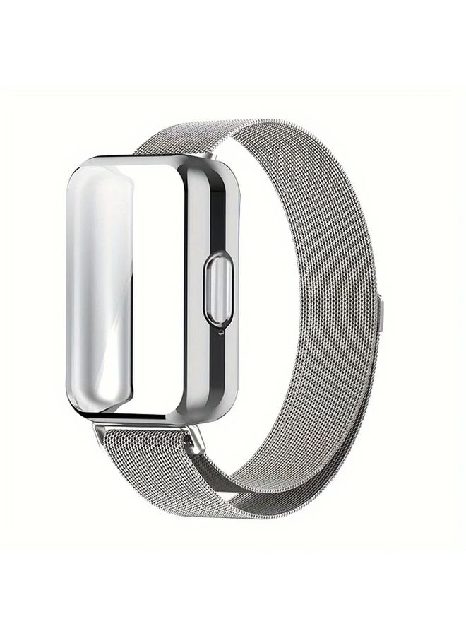 حلقة ميلانيزي وردية ذهبية بسوار مغناطيسي مع غطاء TPU مجوف لسامسونج جالكسي فِت 3 - Image 1