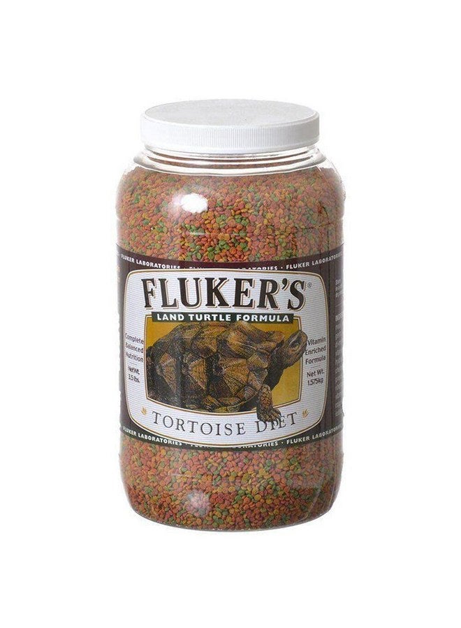 فلكرز نظام غذائي للسلاحف من فلوكر، حبيبات صغيرة، تركيبة السلاحف البرية، 3.5 رطل. - Image 1