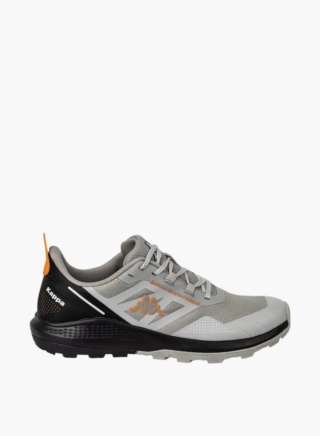 Kappa Mens Logo Detail Sports Shoes With Lace-Up Closure