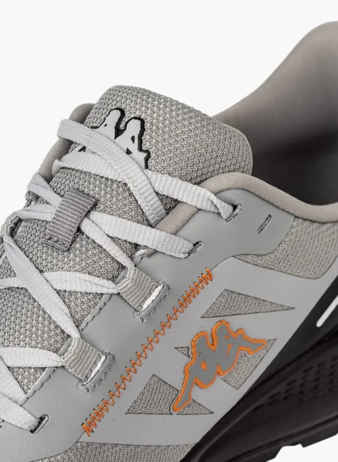 Kappa Mens Logo Detail Sports Shoes With Lace-Up Closure