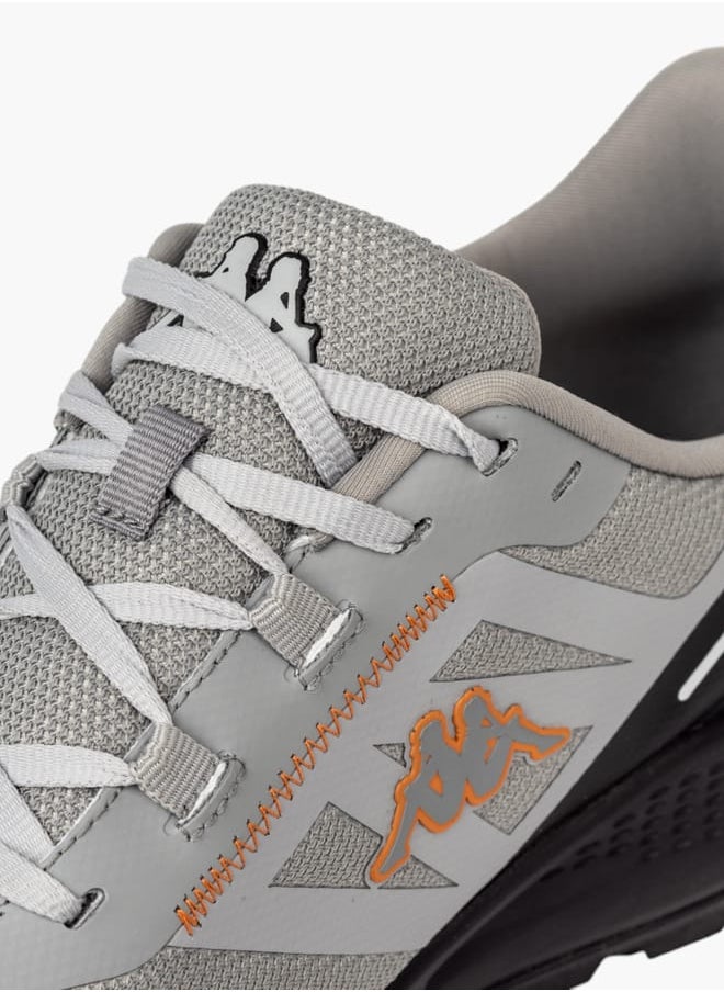 Kappa Mens Logo Detail Sports Shoes With Lace-Up Closure  - Image 4