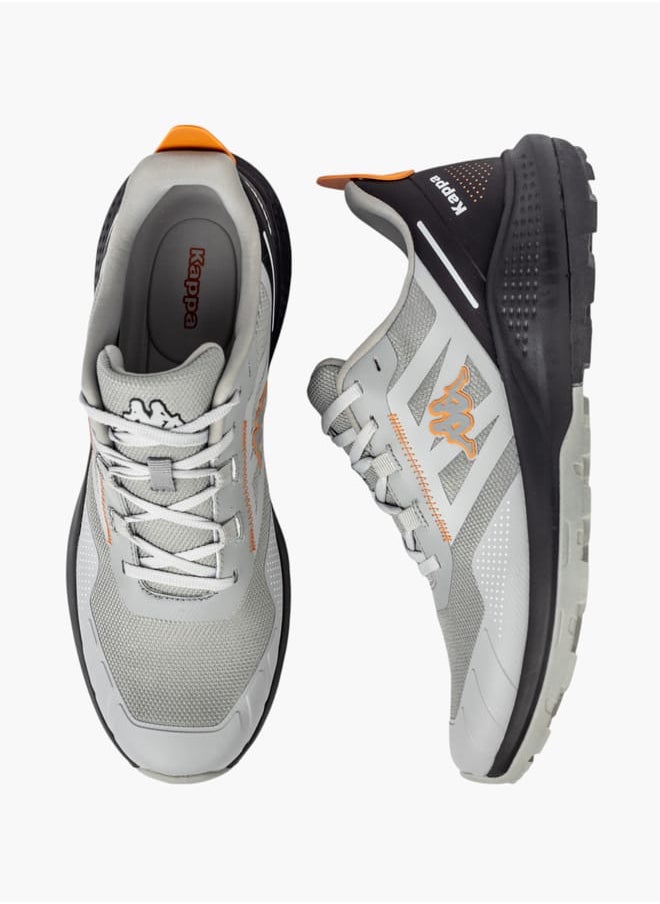 Kappa Mens Logo Detail Sports Shoes With Lace-Up Closure  - Image 2