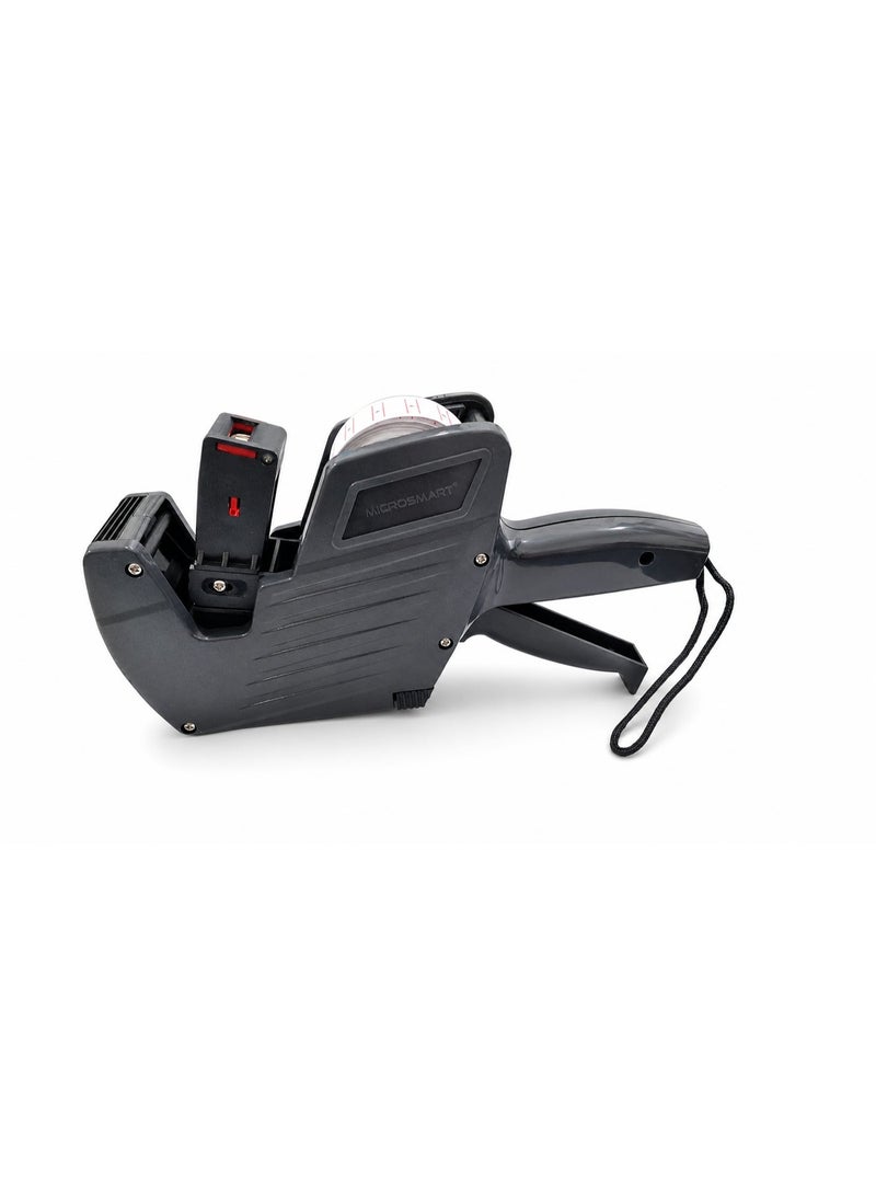 8-Digit Price Tag Gun for Production & Expiry Date Printing with Label Roll and Ink, Manual Price and Date Labeler for Shops & Stores - Image 3